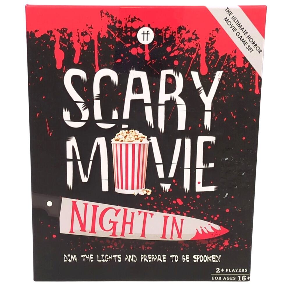 Scary Movie Night In Board Game 2+ Players Ages 16+ New Sealed Party Game